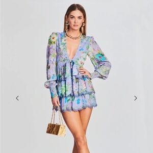 Hemant & Nandita laya short dress size xl